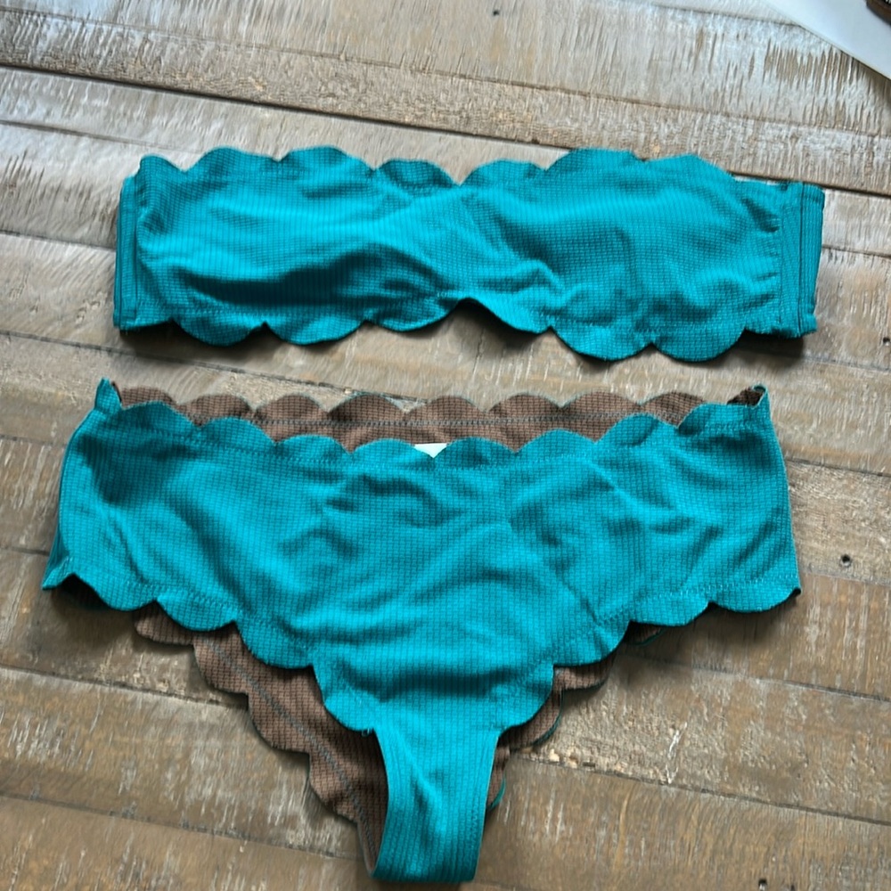 Marysia teal bikini